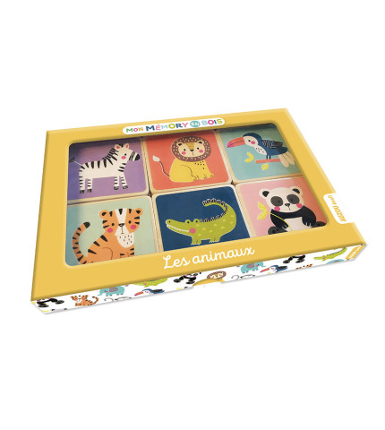 Ξύλινο Μέμο-Ζωάκια