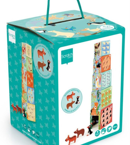 Πύργος με ζωάκια του κόσμου 