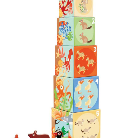 Πύργος με ζωάκια του κόσμου 