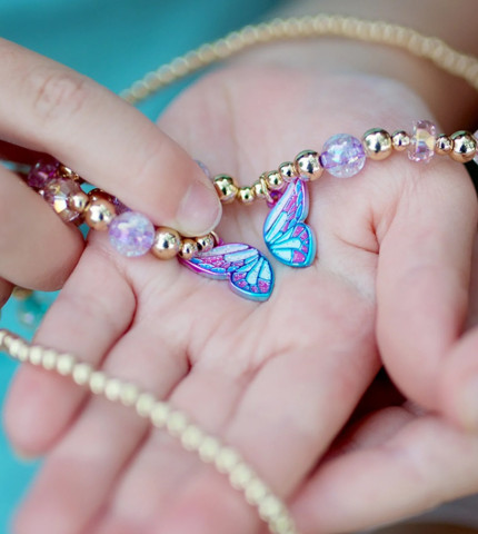 Σετ 2 Κολιέ Best Friends 'Φτερά Πεταλούδας'