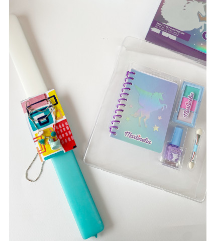 Λαμπάδα set ducktale1 1 με κολιέ και σετ Martinelia Galaxy Dreams Beauty Set & Notebook 