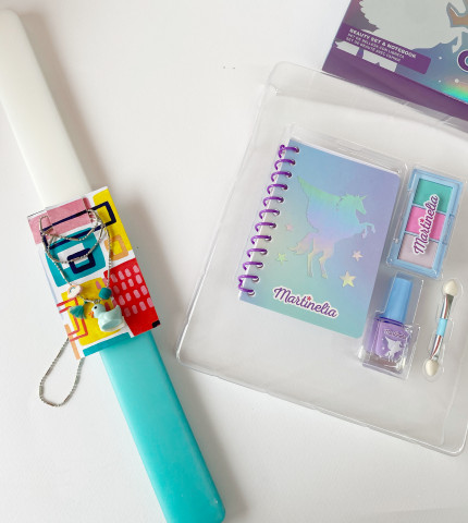 Λαμπάδα set ducktale1 1 με κολιέ και σετ Martinelia Galaxy Dreams Beauty Set & Notebook 